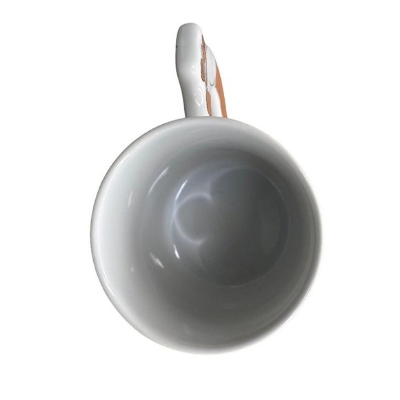 Zellers Zeddy Coffee Mug Ceramic White - Picture 4 of 6